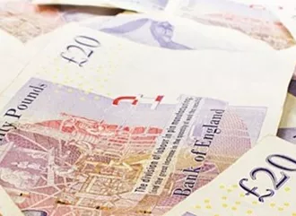 A pile of the old £20 notes